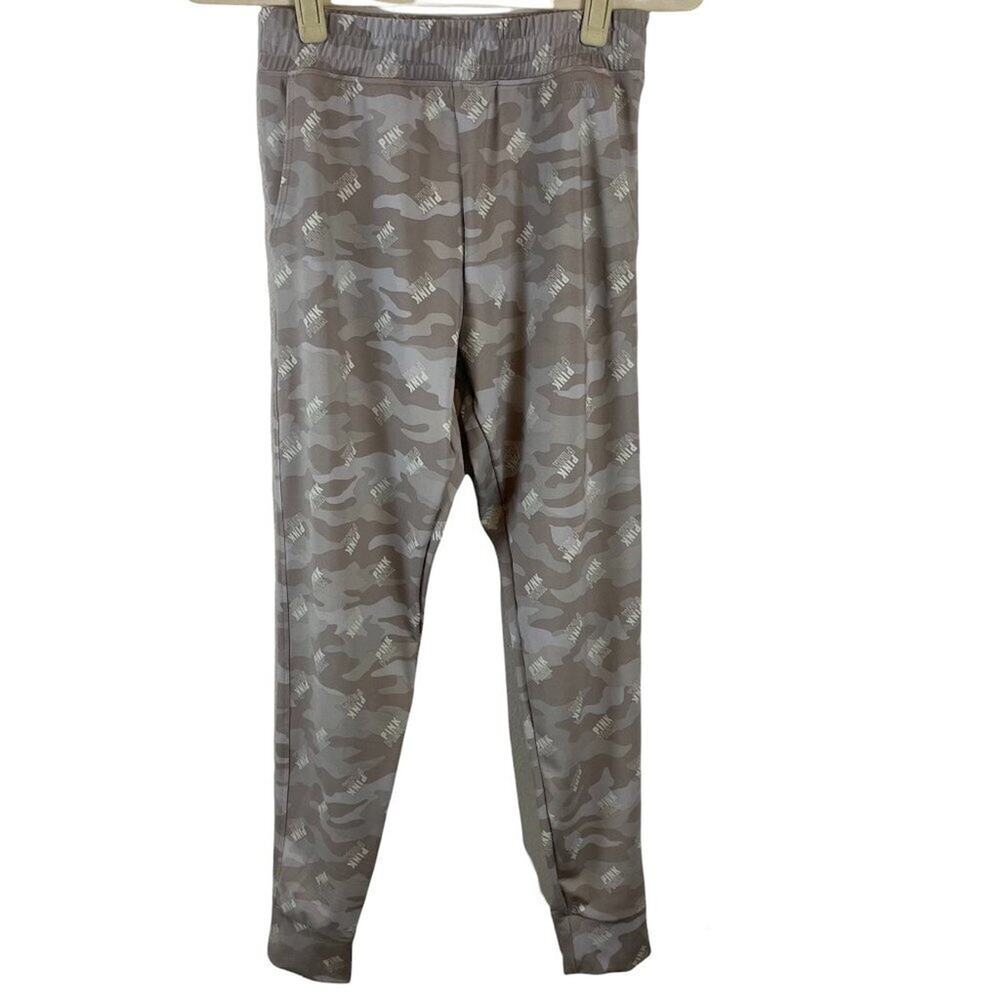 Pink Active VS Polar Gray Camo Pants Size Small